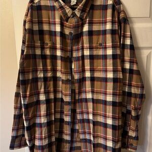 Duluth Trading Co Men's Multicolor Plaid Shirt